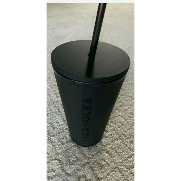 Starbucks 2019 Holiday Tumbler Black Matte 16oz - Picture 3 of 7
